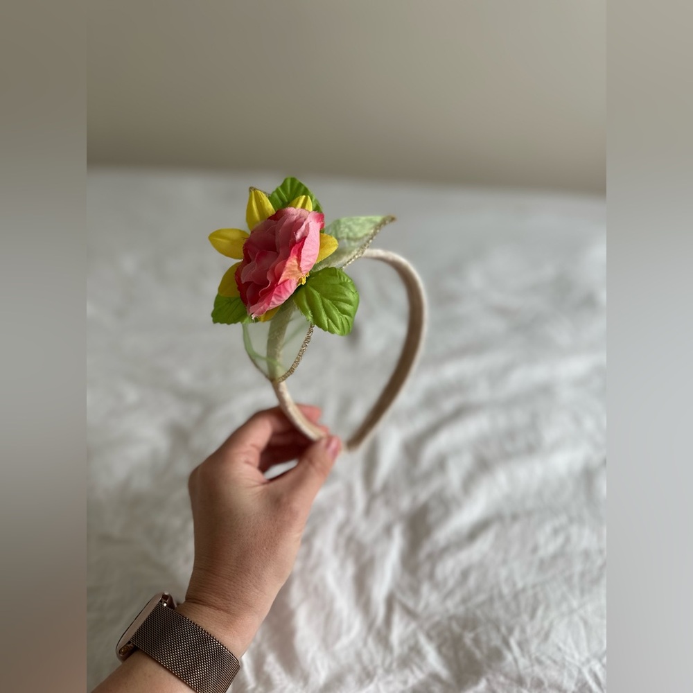 Floral headband